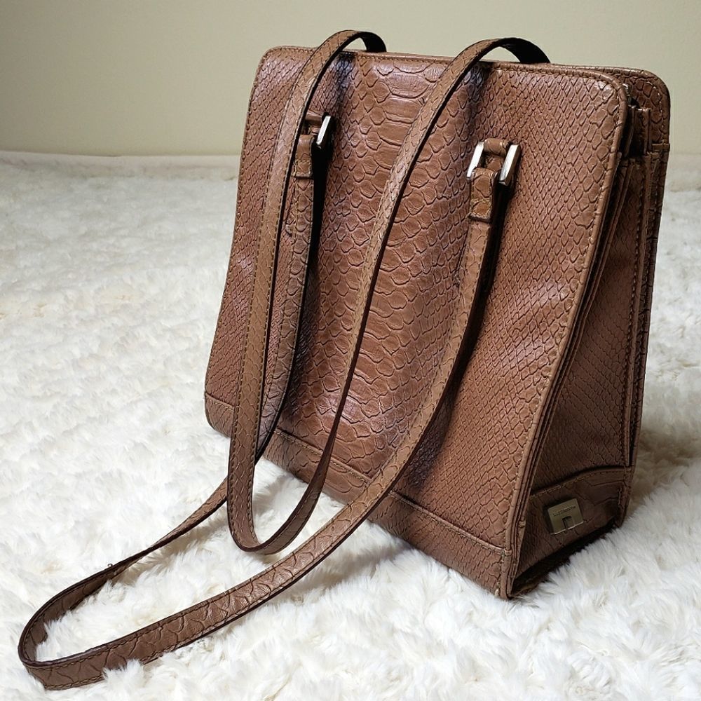Liz Claiborne Leather Messenger